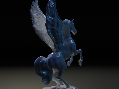 Pegasus 3D Принт Модель