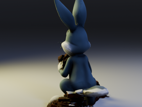Bugs Bunny Modelo de Impressão 3D