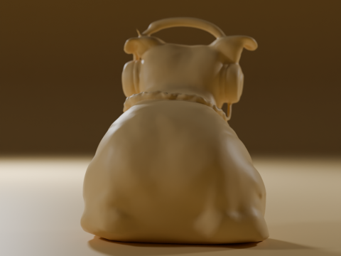Pit Bull Terrier 3D Принт Модель