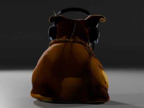 Pit Bull Terrier 3D Принт Модель