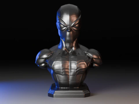 Spider-man buste 3D printmodel