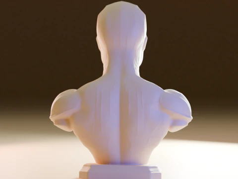 Spider-man buste 3D printmodel