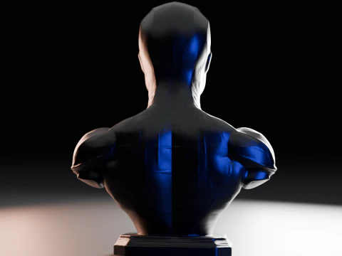 Spider-man buste 3D printmodel