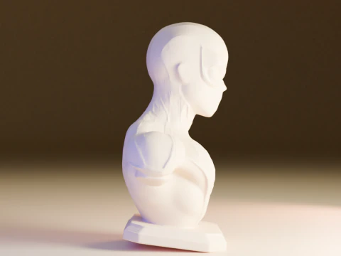 Spider-man buste 3D printmodel