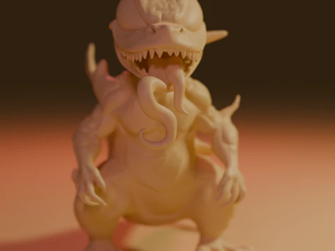 Venomgator 3D Print Model