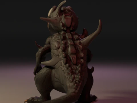 Venomgator 3D Print Model