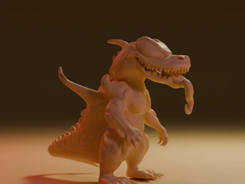 Venomgator 3D Print Model