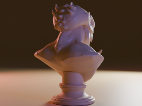 Venom bust 3D Print Model