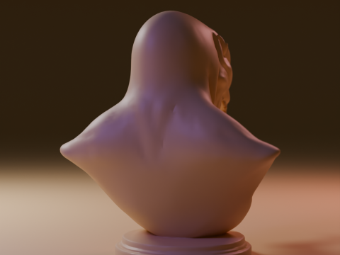 Venom bust 3D Print Model