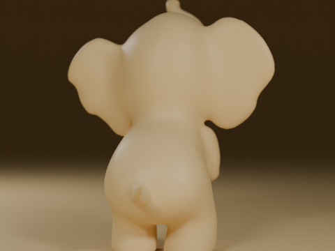 Cute elephant Modelo de Impressão 3D