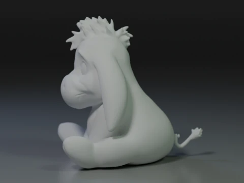 Eeyore 3D Print Model