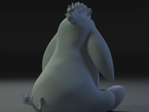 Eeyore 3D Принт Модель