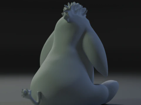 Eeyore 3D Print Model