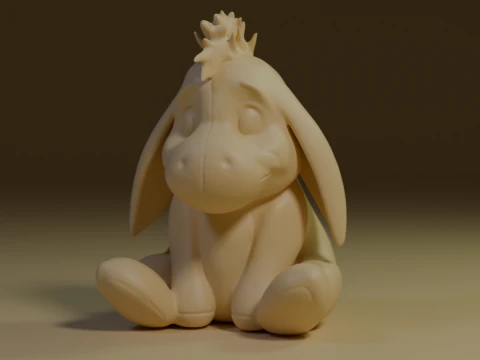 Eeyore 3D Print Model