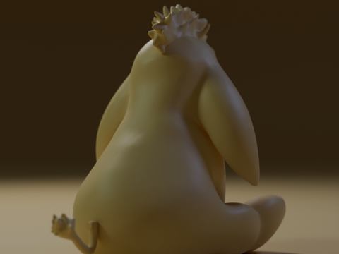 Eeyore 3D Принт Модель
