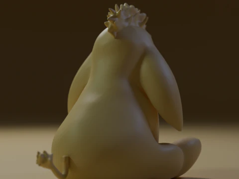 Eeyore 3D Print Model