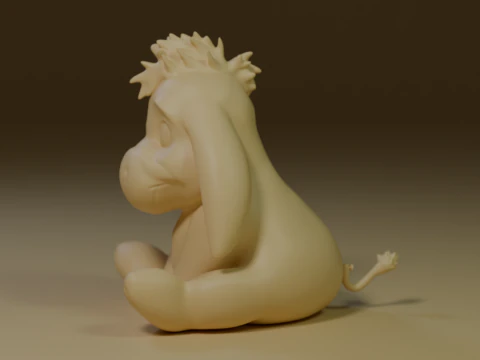 Eeyore 3D Print Model