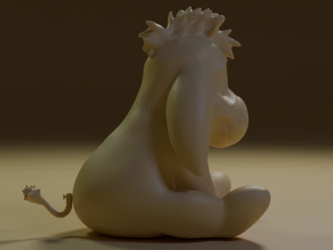Eeyore 3D Print Model
