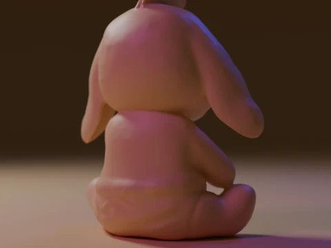 Eeyore 3D Print Model