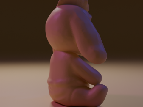 Eeyore 3D प्रिंट मॉडल