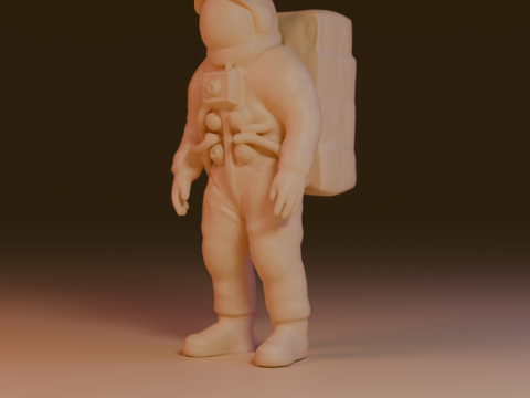 Astronaut 3D Принт Модель