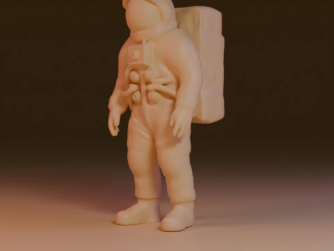 Astronaut 3D Print Model