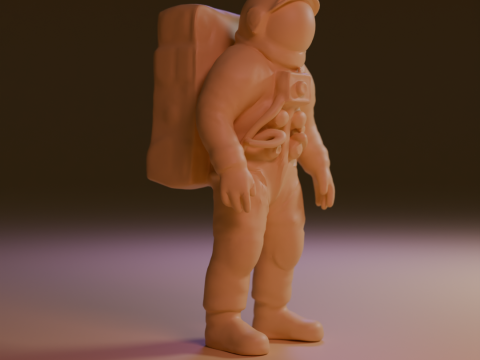 Astronaut 3D Принт Модель