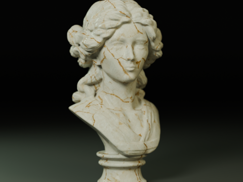 Muse of Marble Modelo de impresión 3D