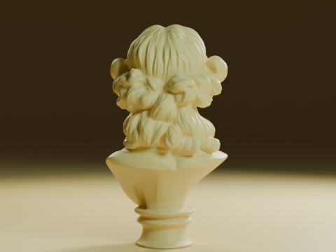 Muse of Marble 3D Print Model