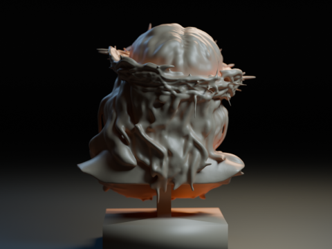 Crowned Savior 3D Baskı Modeli