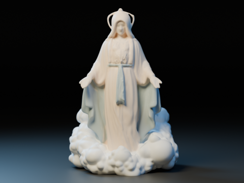 Mary mother Modelo de impresión 3D