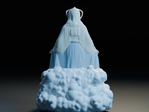 Mary mother 3D Print Model