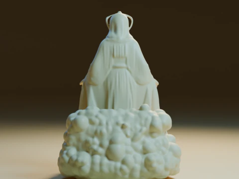 Mary mother 3D Print Model