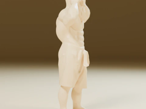 Mestre Kame Master Roshi 3D Print Model