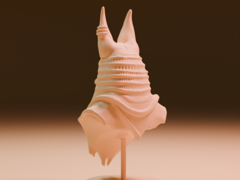 Bust of Anubis 3D 打印模型