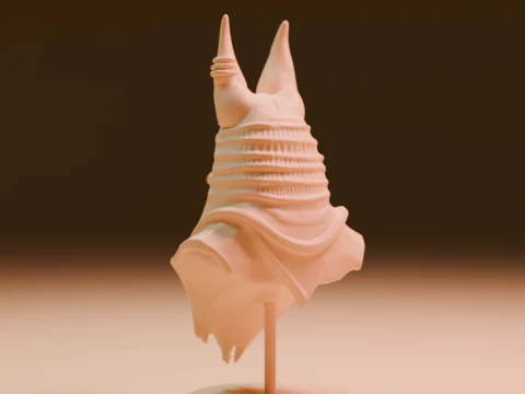 Bust of Anubis 3D Print Model