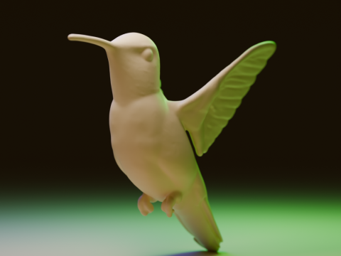 Hummingbird Modelo de Impressão 3D