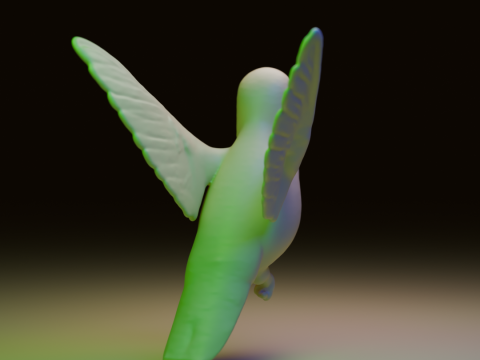 Hummingbird Modelo de Impressão 3D