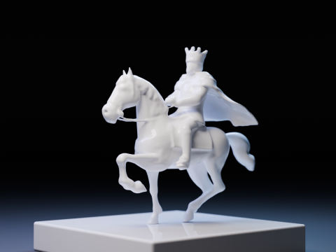 The porcelain king Modelo de impresión 3D