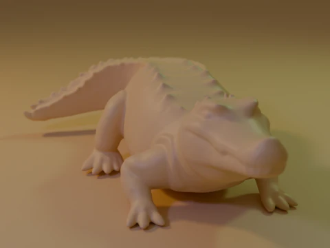 Coccodrillo Modello di stampa 3D