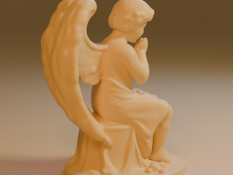 Angel of Serenity Modelo de Impressão 3D