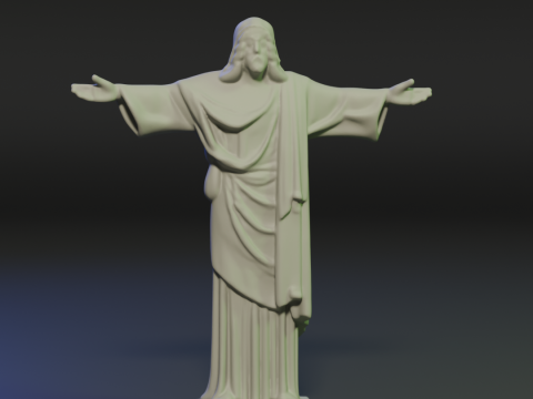 Christ the Redeemer Modelo de impresión 3D