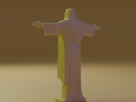 Christ the Redeemer Model Cetak 3D