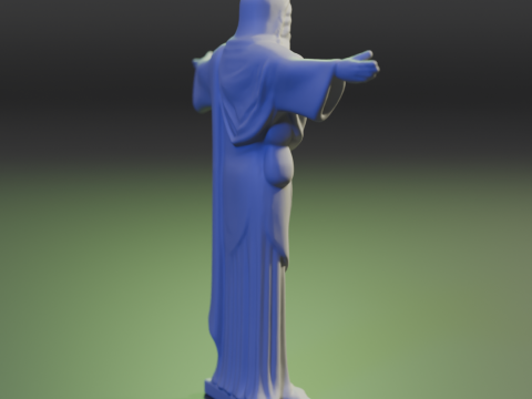 Christ the Redeemer Model Cetak 3D