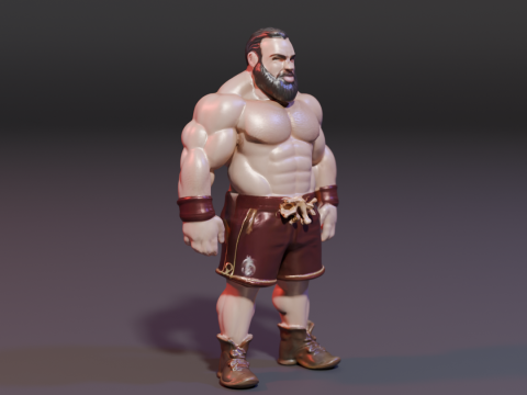 Brutos Fighter Modello di stampa 3D