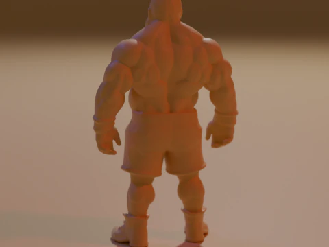 Brutos Fighter 3D Print Model