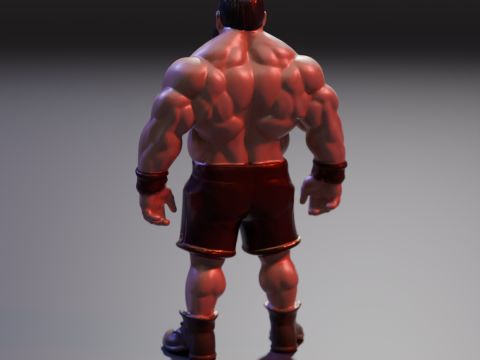 Brutos Fighter Modello di stampa 3D