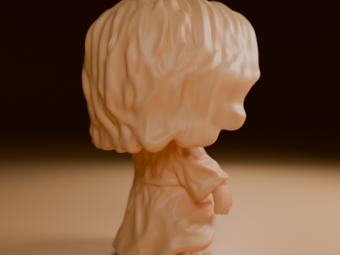 Jesus funko 3Dプリントモデル