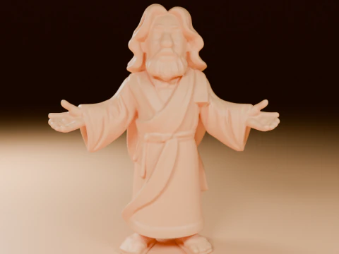 Ісус Крісто 3D Принт Модель