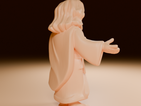 Jesus Cristo 3D 打印模型